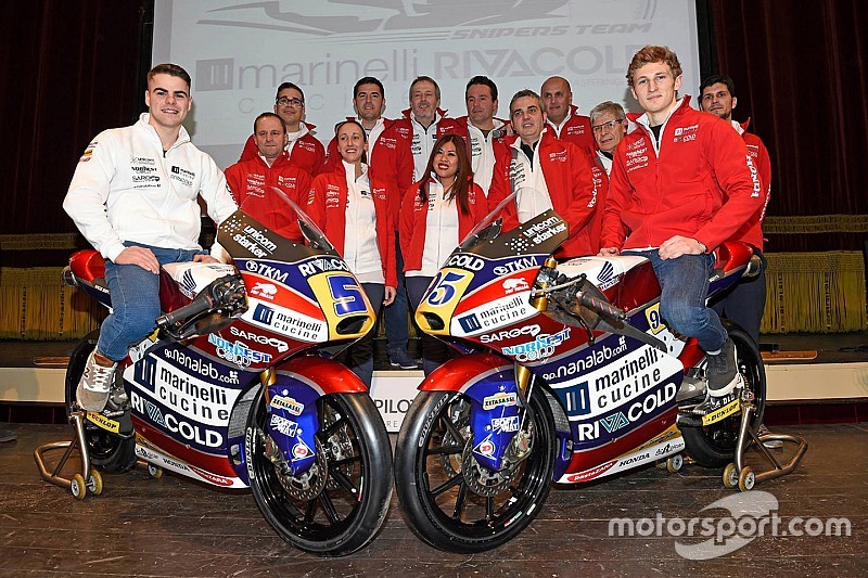 Fenati pronto a ripartire con il Marinelli Rivacold Snipers Team