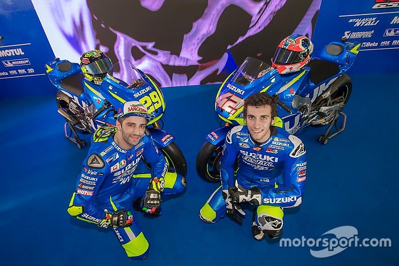 Suzuki présente son équipe et sa moto 2017
