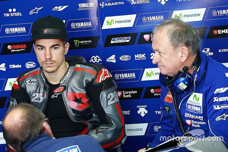 Maverick Viñales, Yamaha Factory Racing, et Ramon Forcada