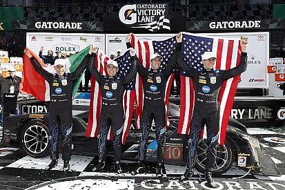Daytona-Sieger Taylor, Taylor, Angelelli, Gordon: "Unbedingt gewinnen"