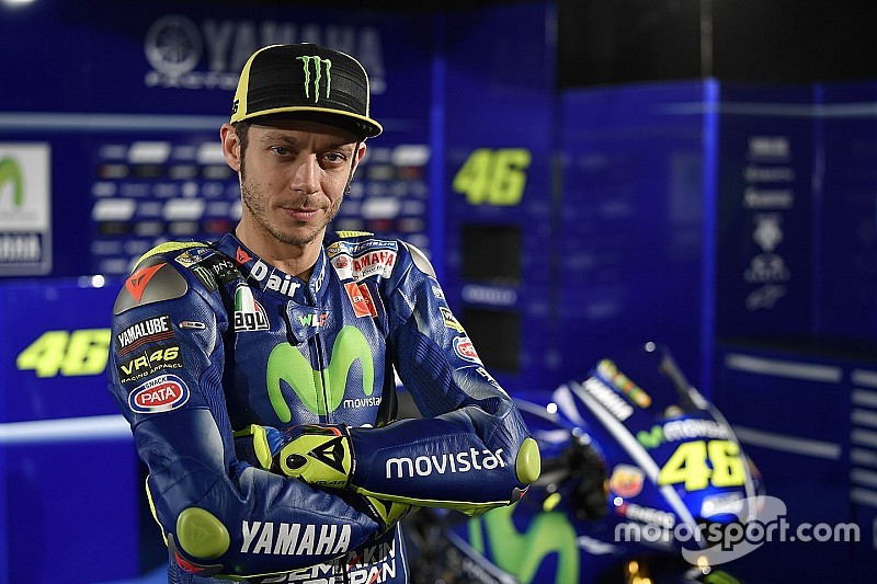 Valentino Rossi en petite forme, mais ravi de sa Yamaha