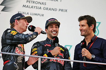 Webber jagokan Ricciardo ketimbang Verstappen di F1 2017