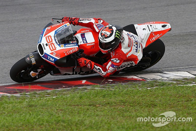 【MotoGP】適応に苦戦中のロレンソ、"親指"ブレーキシステムをテスト