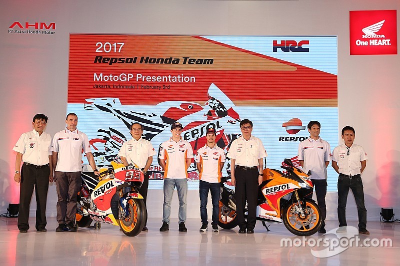 【MotoGP】レプソル・ホンダ2017年体制発表。タイトル防衛を誓う