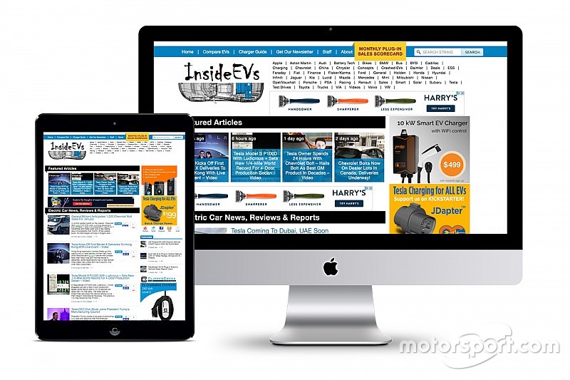 Motor1.com prende la leadership nel settore EV con l'acquisto di InsideEVs.com