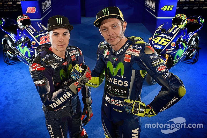 Yamaha: "Verstandhouding tussen Rossi en Viñales een verademing"