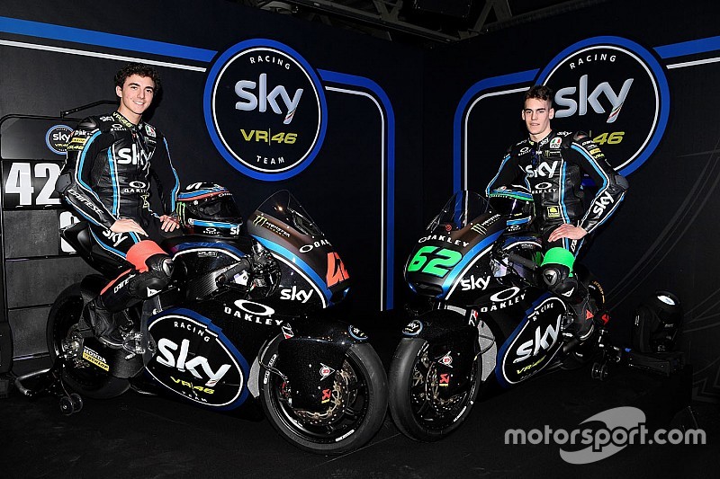 Fotogallery: presentazione Sky Racing Team VR46 Moto2 e Moto3