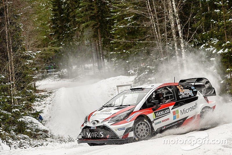 【WRC】トヨタのラトバラ、第2戦スウェーデンを首位発進