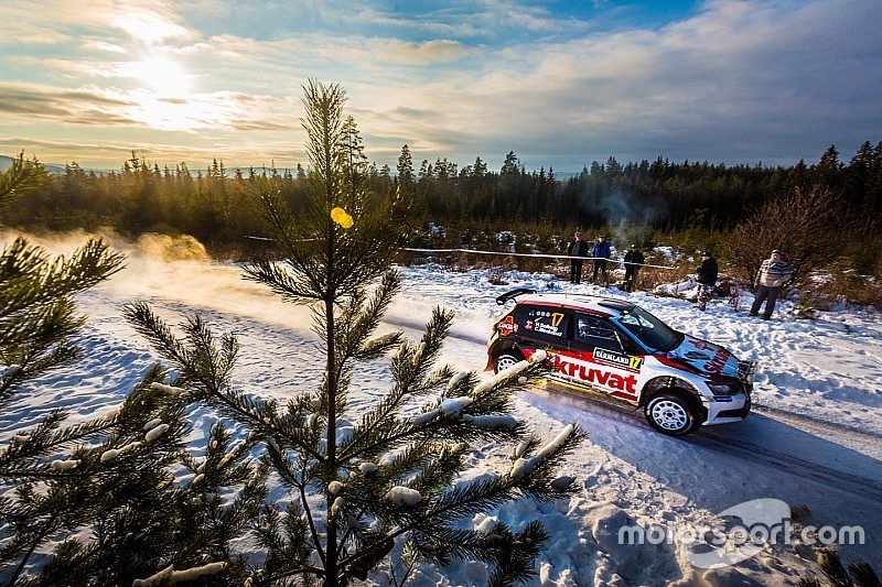 Foto's: de mooiste beelden uit de Rally van Zweden