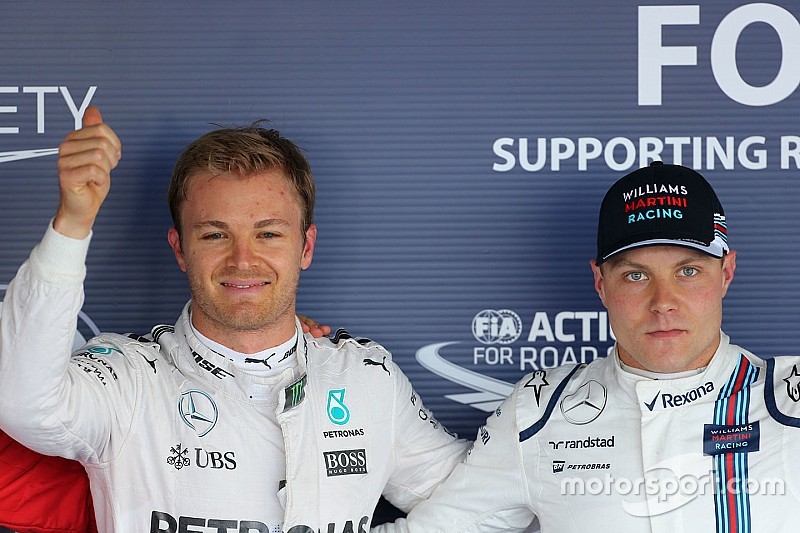【F1】ロズベルグ「ボッタスにハミルトン攻略の”秘策”は教えない」
