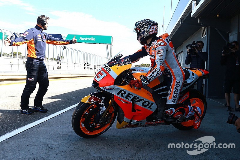Marquez: "Ci manca ancora qualcosa sul lato dell'elettronica"