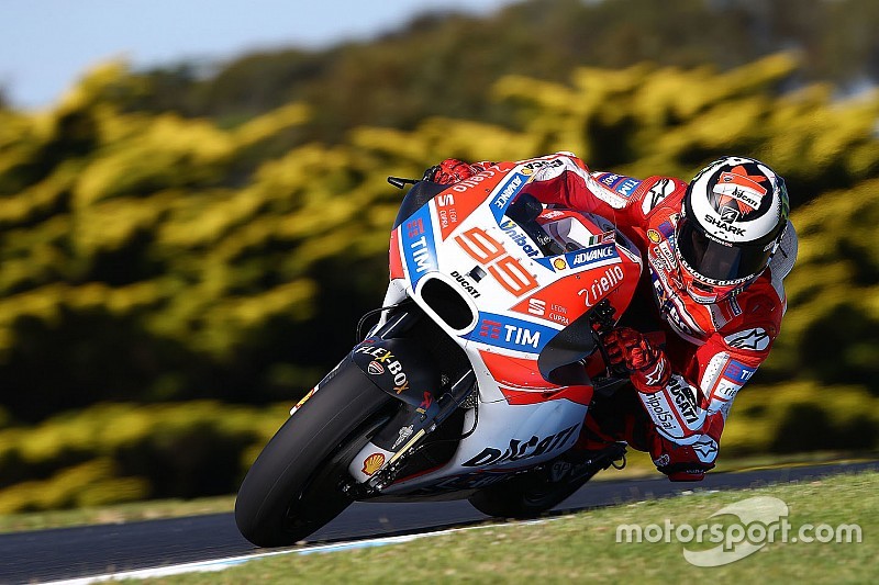 Ban belakang buat Lorenzo tak maksimal