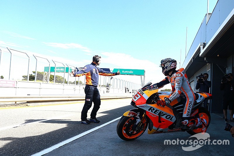 【MotoGP】マルケス、トップ記録も「電子制御にまだ”何か”足りない」