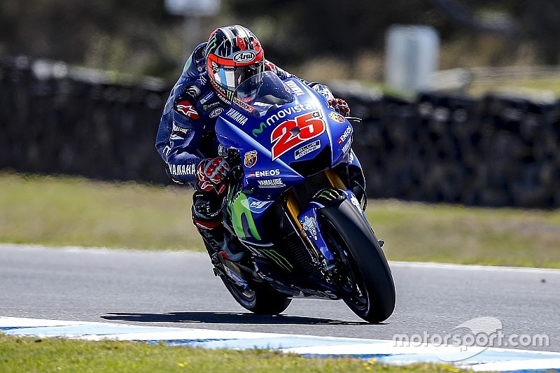 Test Phillip Island, Day 2: Vinales rifila 0"4 a Marquez, Rossi è ottavo