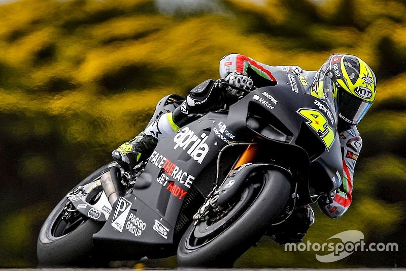 Aleix Espargaro: "Aprilia a pochi decimi dal terzo posto, che sorpresa!"