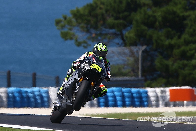 Des essais positifs pour Crutchlow malgré des problèmes de pneus avant