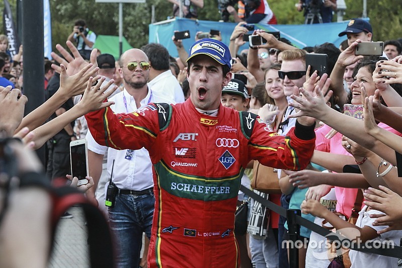 Il terzo classificato Lucas di Grassi, ABT Schaeffler Audi Sport