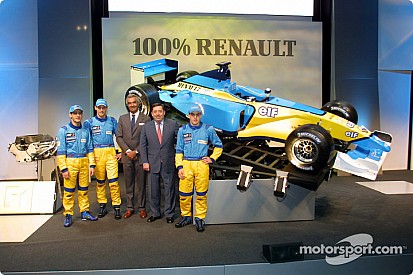 Rückblick: Alle Renault-Präsentationen in der Formel 1 seit 2002