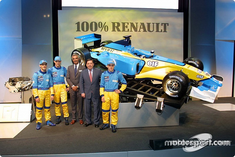 Rückblick: Alle Renault-Präsentationen in der Formel 1 seit 2002