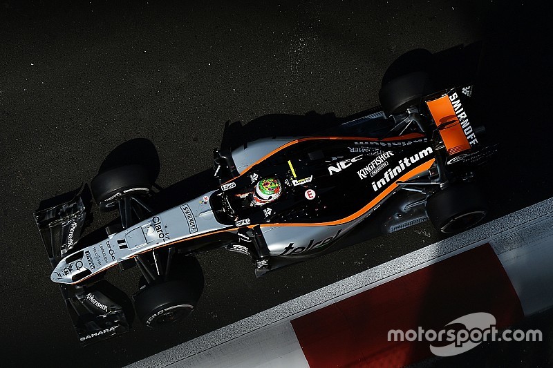 Force India presenta su equipo de tres pilotos en el test de F1 en Barcelona