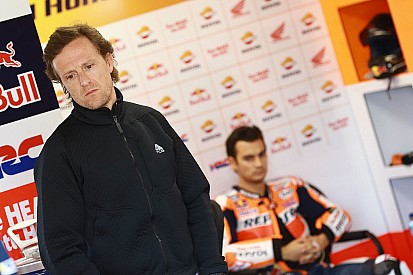 Sete Gibernau a piloté la Honda pendant le test de Jerez