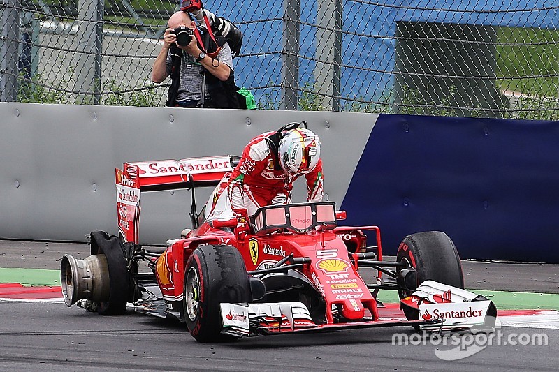 Vettel: "Un paso gigante" gracias a los problemas de Ferrari en 2016