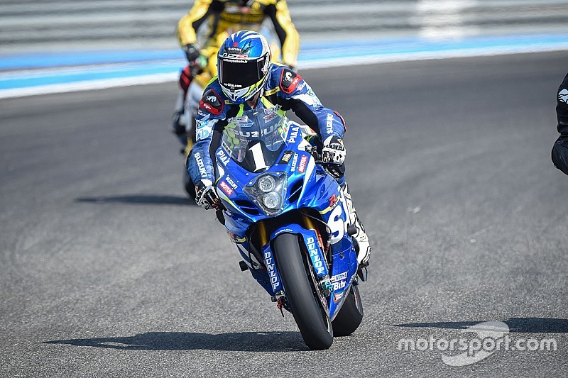 Miles de motociclistas despiden a Anthony Delhalle en Le Mans