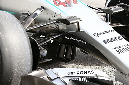 ¿Por qué Mercedes ya no tiene el mensaje de apoyo a Schumacher?