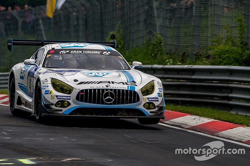 #4 AMG-Team Black Falcon, Mercedes-AMG GT3: Bernd Schneider, Maro Engel, Adam Christodoulou, Manuel 