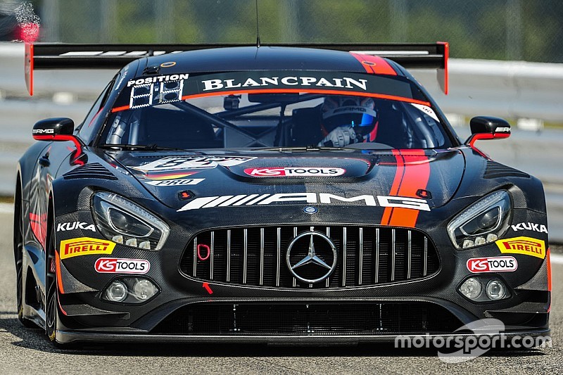 #84 HTP Motorsport Mercedes AMG GT3: Maximilian Buhk, Dominik Baumann