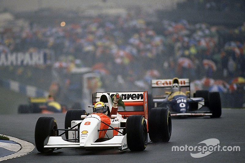 Ayrton Senna a 24 años de su épica vuelta en Donington