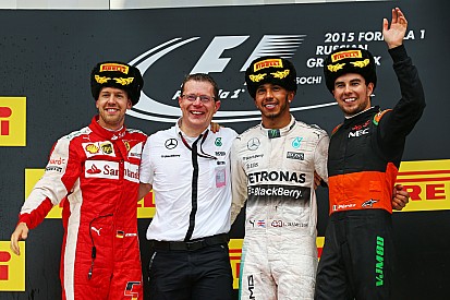 GALERI: Semua pemenang dan peraih podium GP Rusia