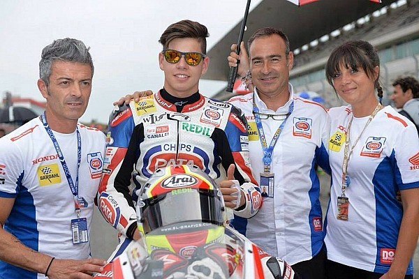 El mallorquín Augusto Fernández debuta en el Mundial de Moto2