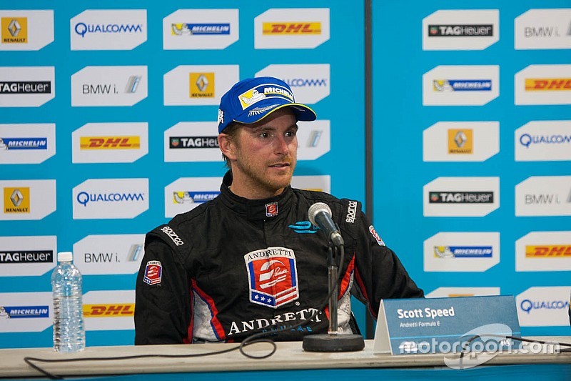 Post-race press conference: second place Scott Speed