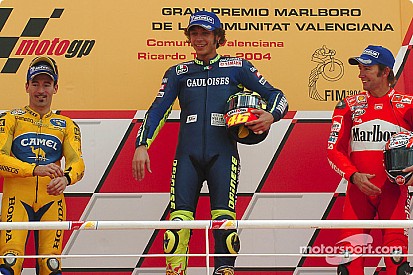 Valentino Rossi: 20 jaar van overwinningen in het wereldkampioenschap