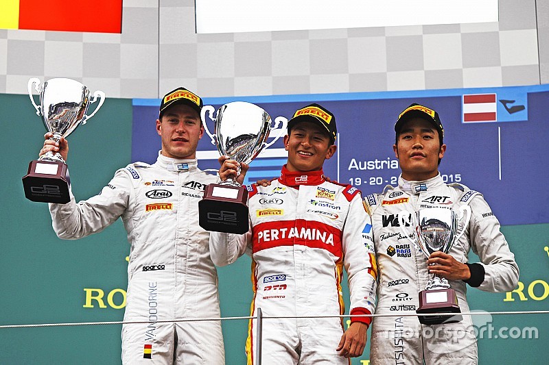 GALERI: Kemenangan kedua Rio Haryanto di GP2