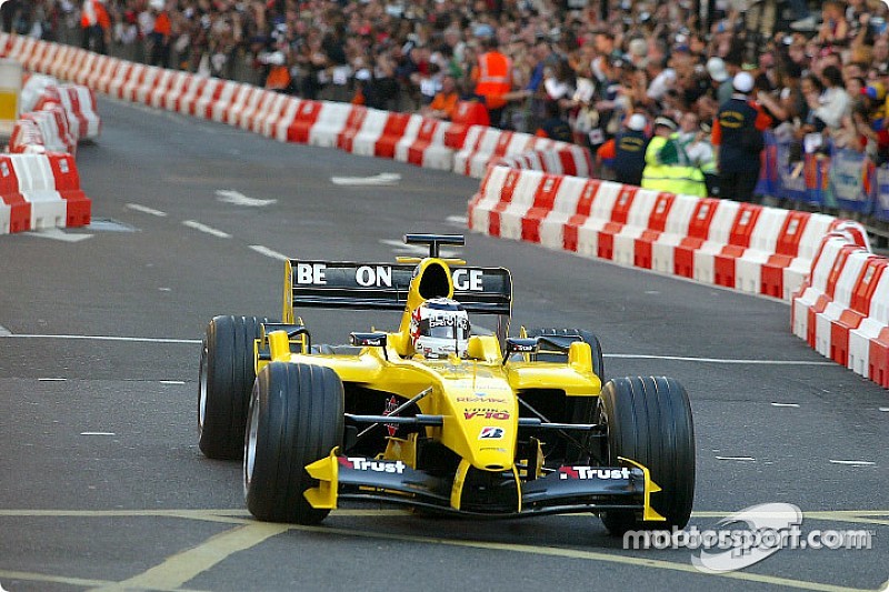 In beeld: De laatste F1-demonstratie in Londen