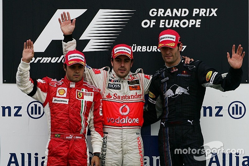 10 anos: Lembre GP louco com luta Alonso x Massa na Alemanha