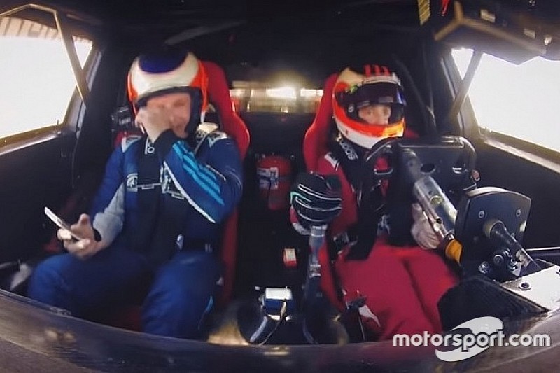 Vidéo - Rubens Barrichello ému aux côtés de son fils Dudu