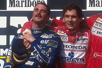 GALERÍA: 25 años del título de Mansell, 'el león británico'