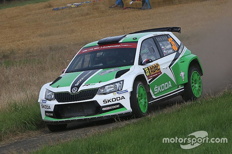 Germania, PS1: Kopecky alla Ogier. C'è la Fabia R5 al comando!
