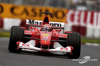 مقاتلة فيراري "اف 2002": إحدى أعظم السيارات في تاريخ الفورمولا واحد
