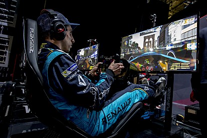 Al Red Bull Media World di Lucerna, Buemi contro tutti al simulatore!