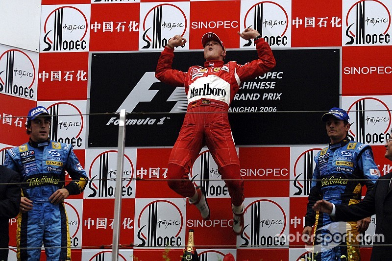 Michael Schumacher utolsó futamgyőzelme