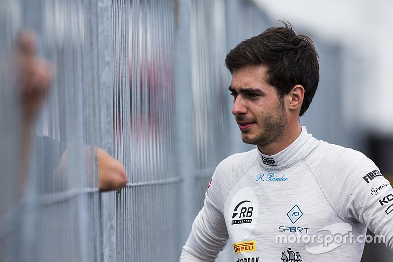 Binder vervangt Merhi tijdens F2-ronde in Jerez