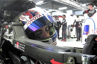 VIDEO: Buemi se queda dormido en la cabina de su coche