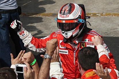 A 8 éves Räikkönen megölelte édesanyját, és azt mondta, világbajnok lesz