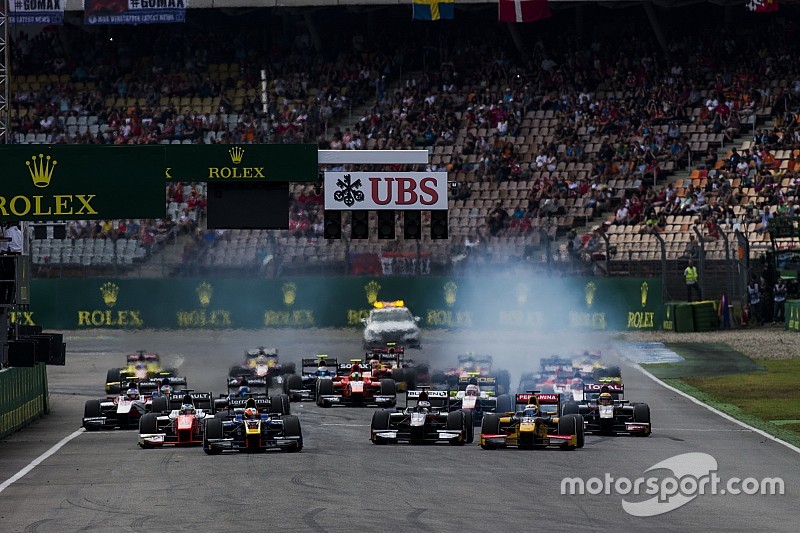 Hockenheim F2 ve GP3 yarışlarını kaçırdığı için şaşkın
