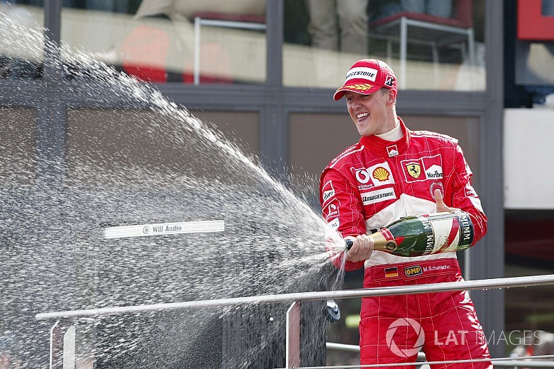 Schumacher, el mejor piloto de Ferrari