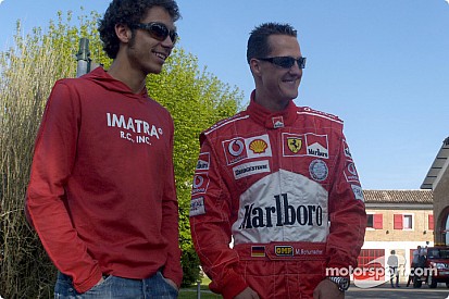 Les chronos de Rossi chez Ferrari avaient "étonné" Schumacher